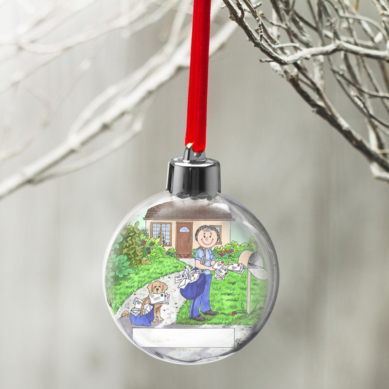 Ornement de Noël personnalisé, Oui