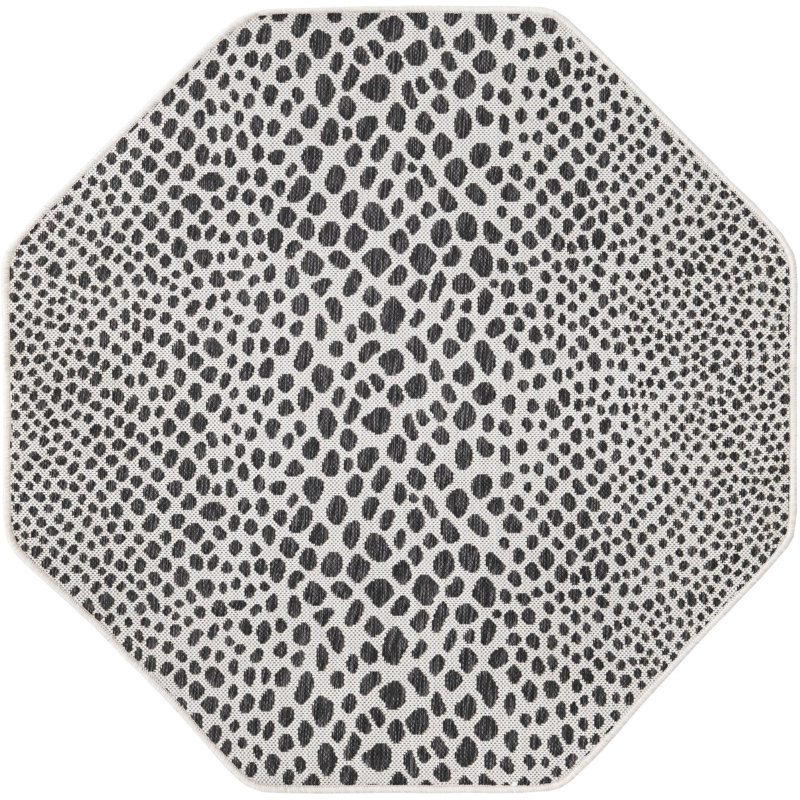 Tapis d'extérieur Destiny, Octogone 4 pi 1 po
