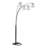 4-HEAD CRYSTAL INSPIRED ARCH FLOOR LAMP