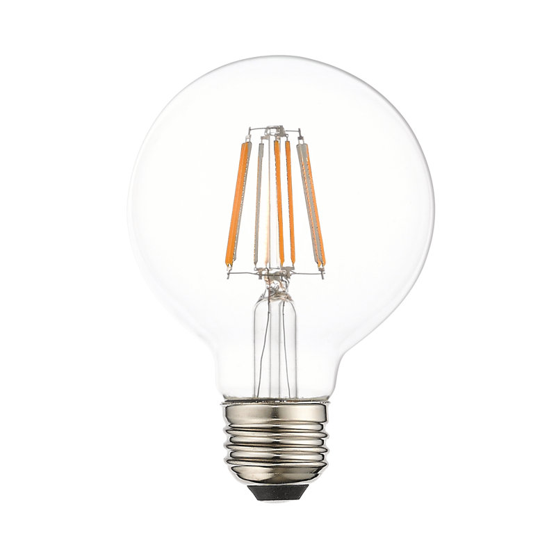 Ampoule à DEL à intensité variable 8 W McSwain G25 (équivalent à 60 W) blanc chaud E12 / candélabre