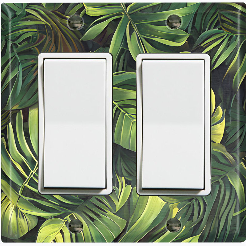 Plaque murale standard Green Rock Jungle