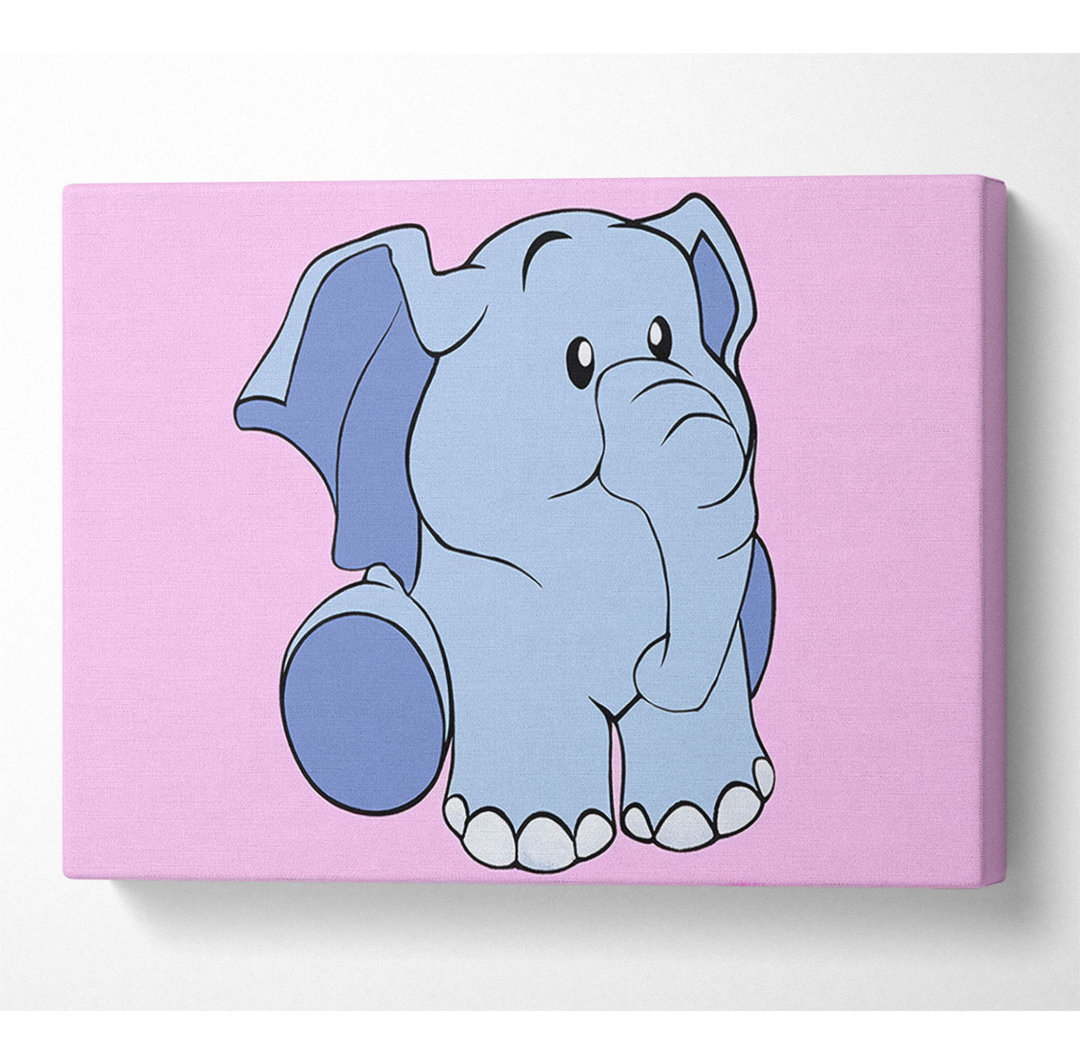 Happy Baby Elefant Rosa - Druck