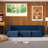 Shontae Zipline Convertible Compression Sleeper Sofa, Three Ottomans, & Pillows / California King-Size Bed, Textured Microvelvet-73368149
