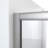 Levantine 44-48 in. W x 72 in. H Semi-Frameless Sliding Shower Door, Clear Glass-102335819