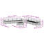 329cm Wide Patio Sectional Set