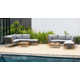 Habitat 10 - Person Modular Patio Conversation Sets with Cushions