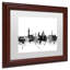 « florence italie horizon b&w », reproduction d’impression sur toile encadrée-17765133-118134474-118134476