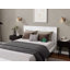 King Size Bed With Tall-panel Headboard & Footboard, Built-in Led Lights, Usb Charging Station-1411054567-1411054564