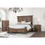 Mobilier de chambre à coucher formel traditionnel en chêne patiné 1Pc-65660830