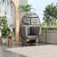 Chaise pivotante d'extérieur avec coussins-794056696-794056697