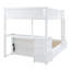 Lit superposé double compact avec gigogne, rangement et bureau USB-1432062685