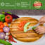 Planche à découper en bois de teck de qualité supérieure avec grain de bord BEEFurnI-984031788