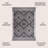 Senza Diamond Tribal Medallion Black/Ivory Indoor/Outdoor Rug-1902531327