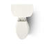 Toilette allongée deux pièces Highline, 1,28 gallon par pouce carré