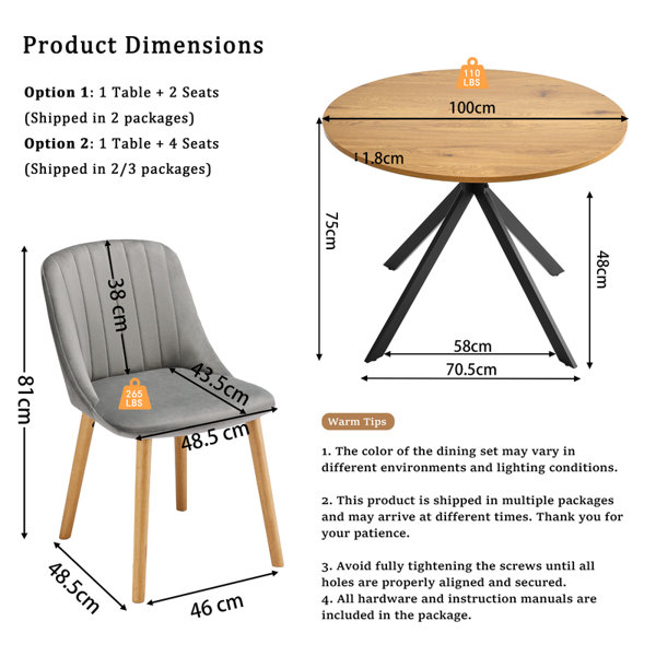 Product Dimensions