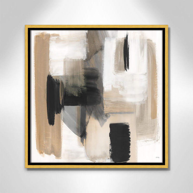 «Navigating Italy - Square Version Print» par Stella Chang, Or, H 17,5 po x l 17,5 po