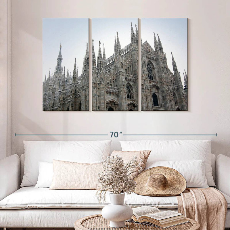 Sebbie Milan Cathedral, 32" H x 50" W