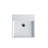 WS Bath Collections Unlimited 18.3'' Ceramic Square Bathroom Sink with Overflow-9721389-50912327