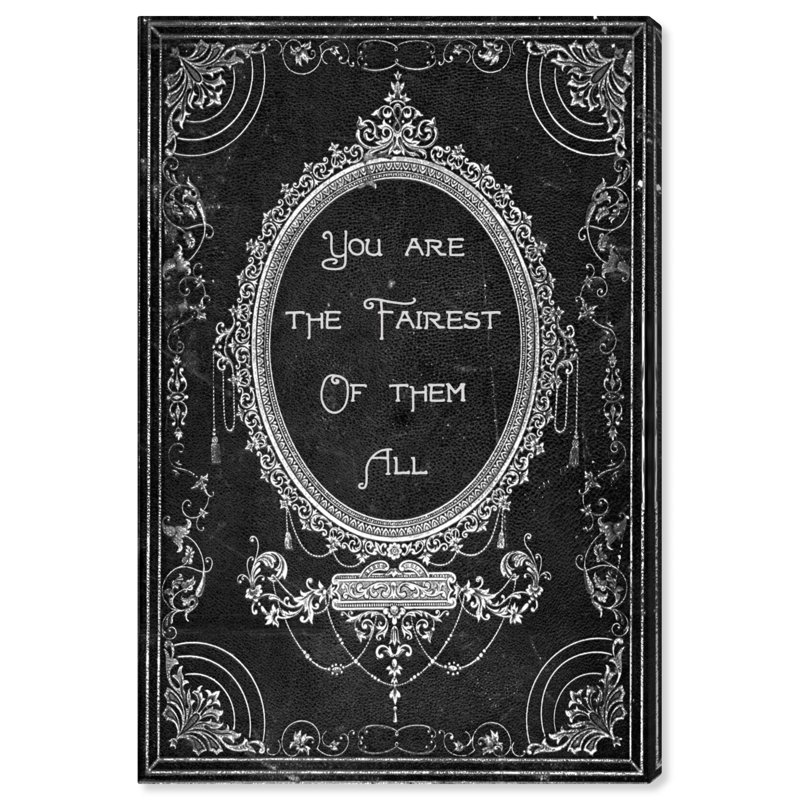 Typographie et citations, la plus belle - Art textuel sur toile, H 36 po x l 24 po x P 1,5 po