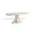 White Rectangular Solid Wood + Sintered Stone tabletop Dining Table-413430080