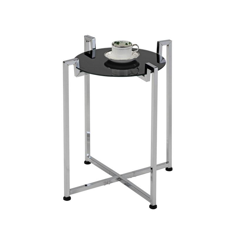 Table de bout Damil, Chrome