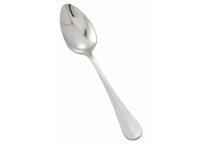 Très grande cuillère à soupe en acier inoxydable Stanford de 9,5 po (paquet de 12)