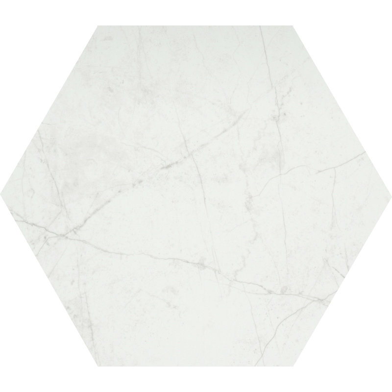 Sterlina 8 In. X 10 In. Matte Porcelain (7.38 Sq. Ft./Case), White