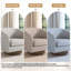 72Cm Wide Swivel Barrel Chair-596079700