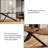 62.99"Medieval-style half-round solid wood dining table-257529443
