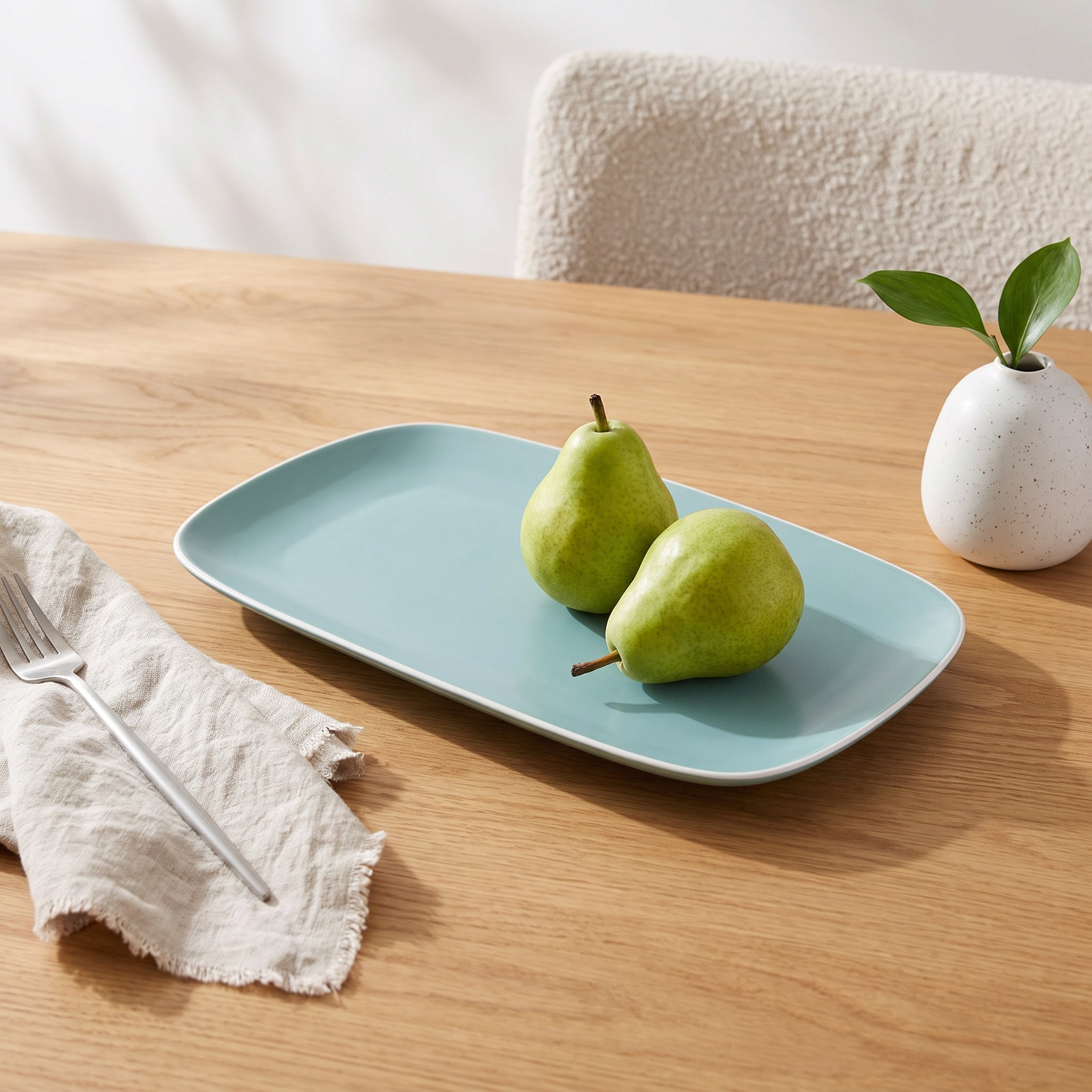 Pop Rectangular Platter, Ocean