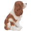 King Charles Spaniel Sitting Statue