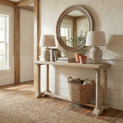 Console en bois massif Claridge