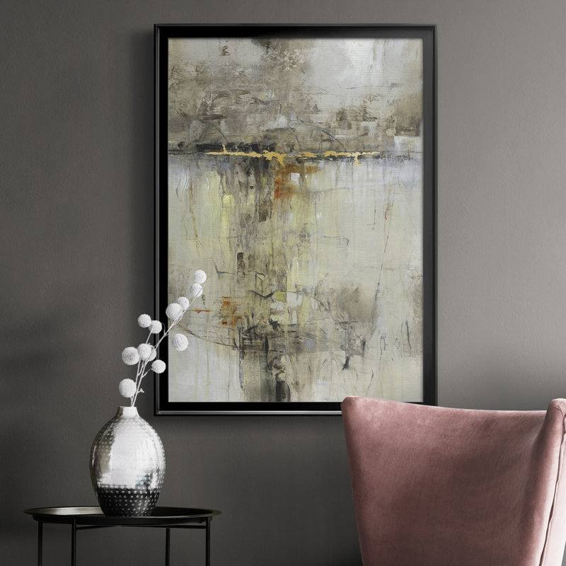 " Cross Over II ", 42.5" H x 30.5" W, Framed Print, Black