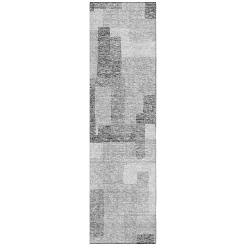  Neysa Non-Slip Indoor / Outdoor Door Mat, Runner 2'3" x 7'6"