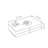Italian saddle leather floor-standing coffee table-2010383722