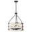 6 - Light 18.66'' Dimmable Farmhouse Rustic Metal Steel Cage Drum Candle Style Chandelier For Kitchen Entryway Hallway Foyer Dining Room Bedroom Living Room-833317405