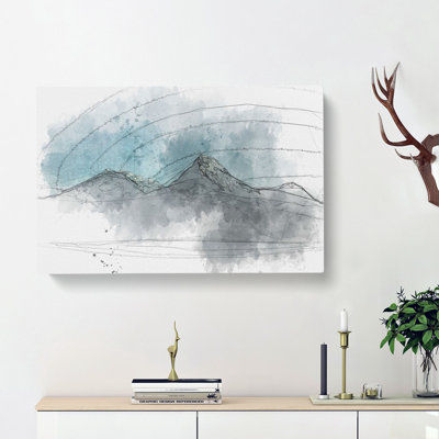 Annapurna Massif Mountains - Wrapped Canvas