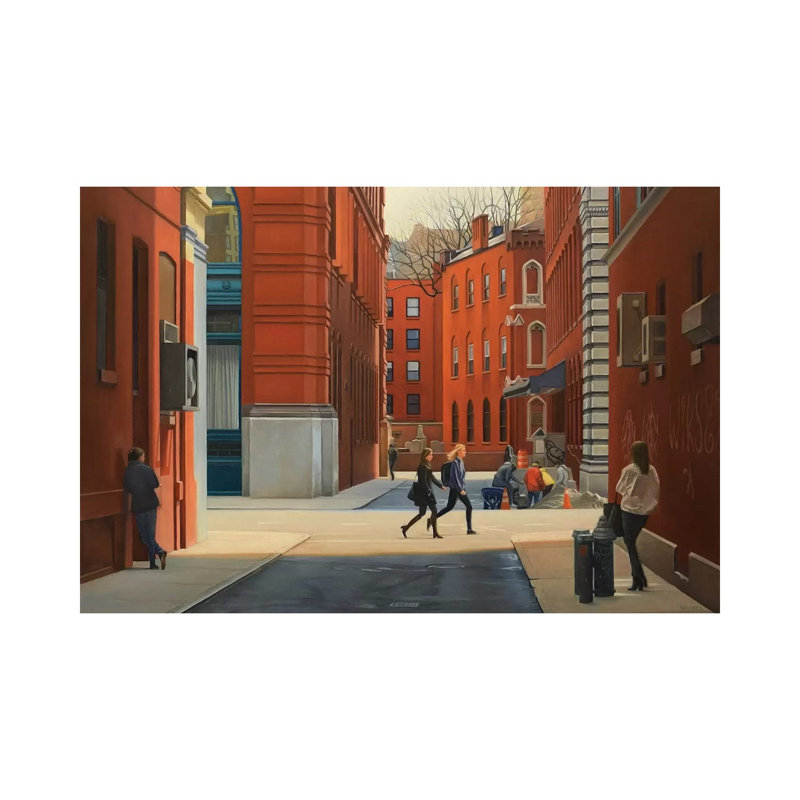 On Jersey Street by Nick Savides - Wrapped Canvas Gallery-Wrapped Canvas Giclée, 66.04 cm H x 45.72 cm W