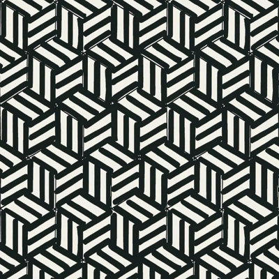 Schumacher x Miles Redd Tumbling Blocks Wallpaper