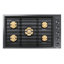 36" Gas Cooktop 5 Burners, Flush, Contemporary, NG/LP-1517073162