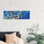 Almond Blossom On Royal Blue by Vincent Van Gogh - Floater Frame Panoramic Painting on Canvas-267851053-267851054