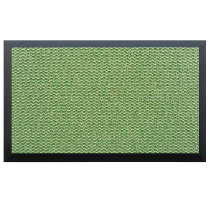 Paillasson d'extérieur antidérapant uni, Vert sable, 6 pi x 10 pi