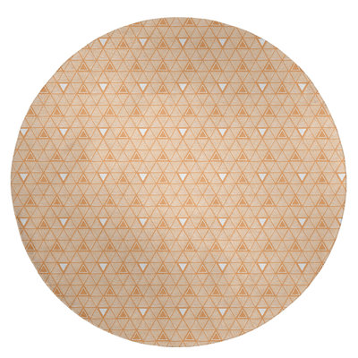 Chenille Geometric Indoor Rug