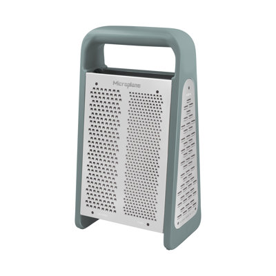 Microplane Box Grater PureCut - Eucalyptus Green
