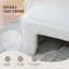 Banc de chambre rembourré sans accoudoirs de 64,96 po de largeur-1452288181