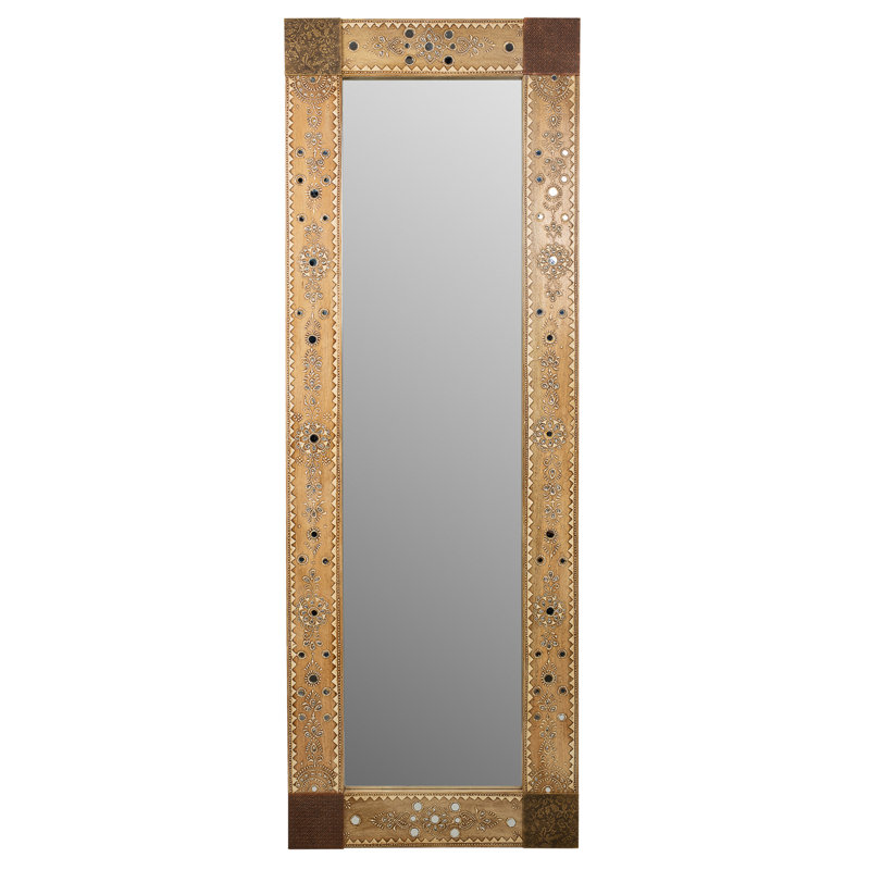 Aquaisha Wood Flat Floor Mirror