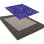 AccuQuilt GO! Grand carré - Matrice de découpe de tissu 10 1/2 po (10 po fini)