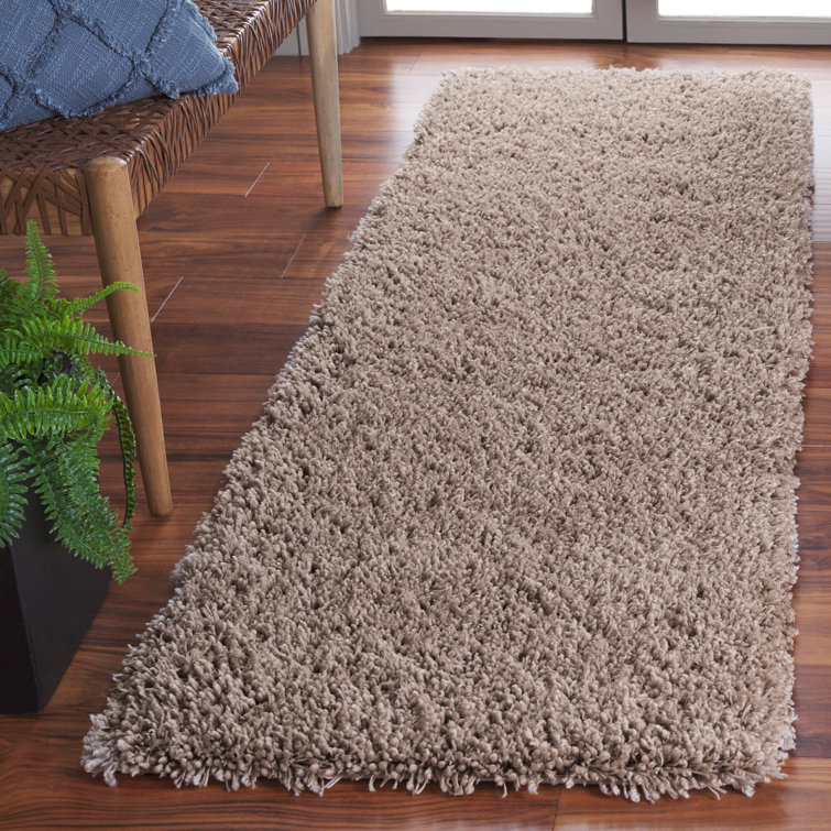 Assar Handmade Tufted Taupe Area Rug