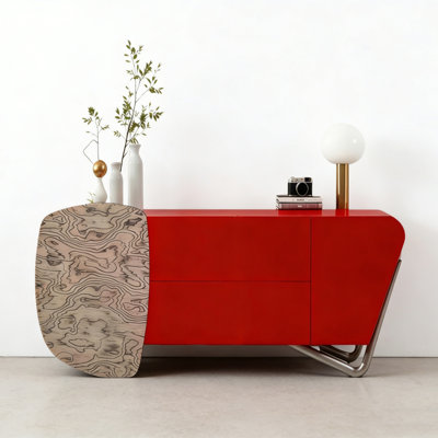 Modern Minimalist Multifunctional Console Table