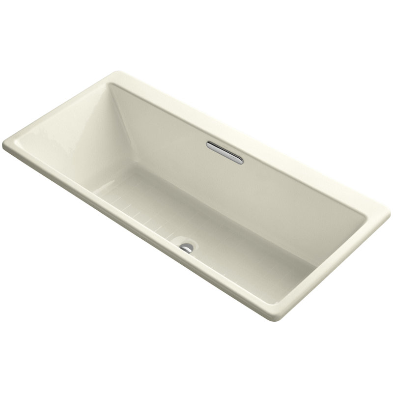 Reve 67" x 36" Soaking Bathtub, Cane Sugar